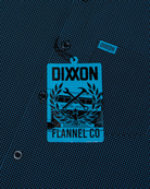 Simple Mind Party Shirt - Black & Cyan - Dixxon Flannel Co.