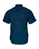 Simple Mind Party Shirt - Black & Cyan - Dixxon Flannel Co.