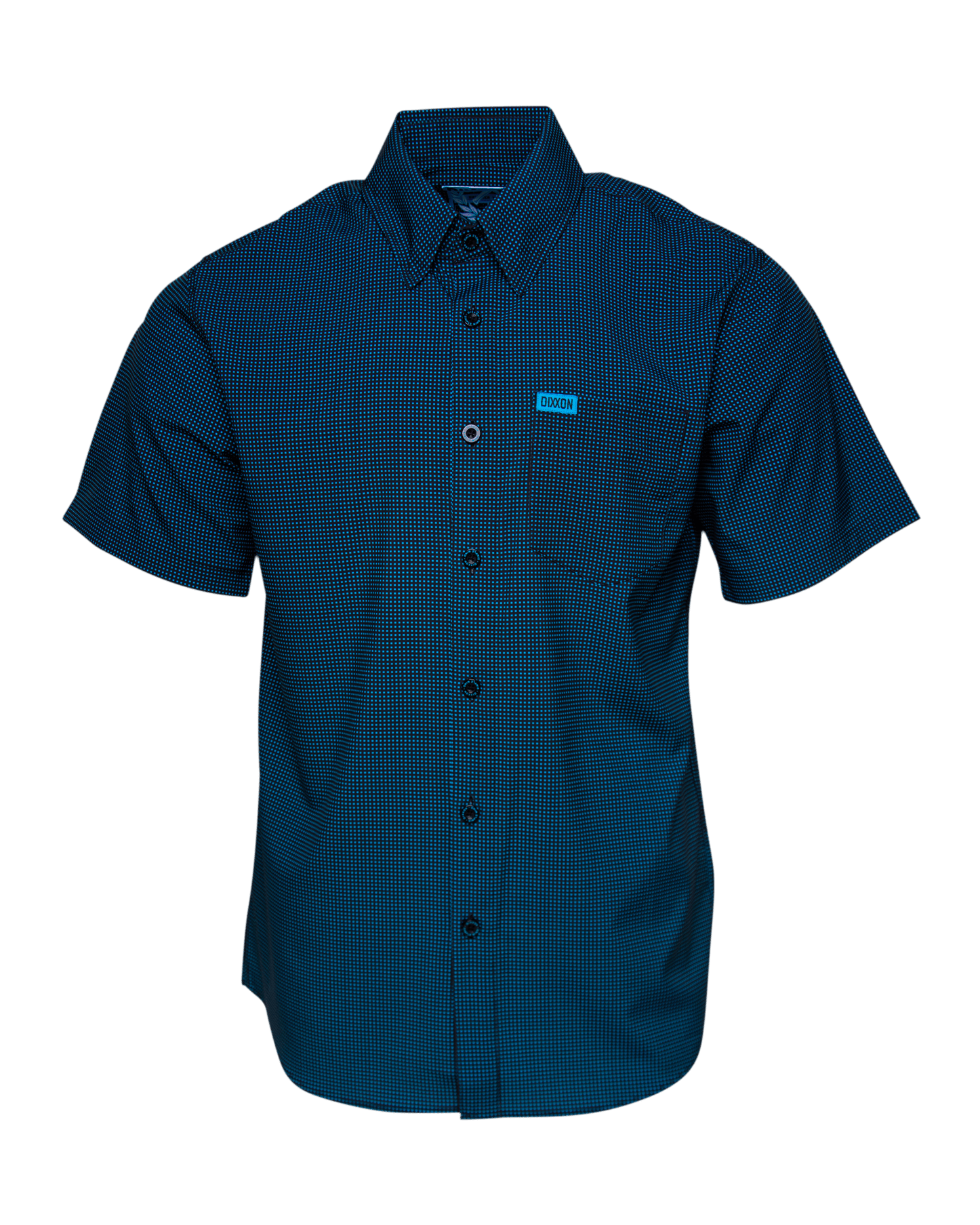 Simple Mind Party Shirt - Black & Cyan - Dixxon Flannel Co.