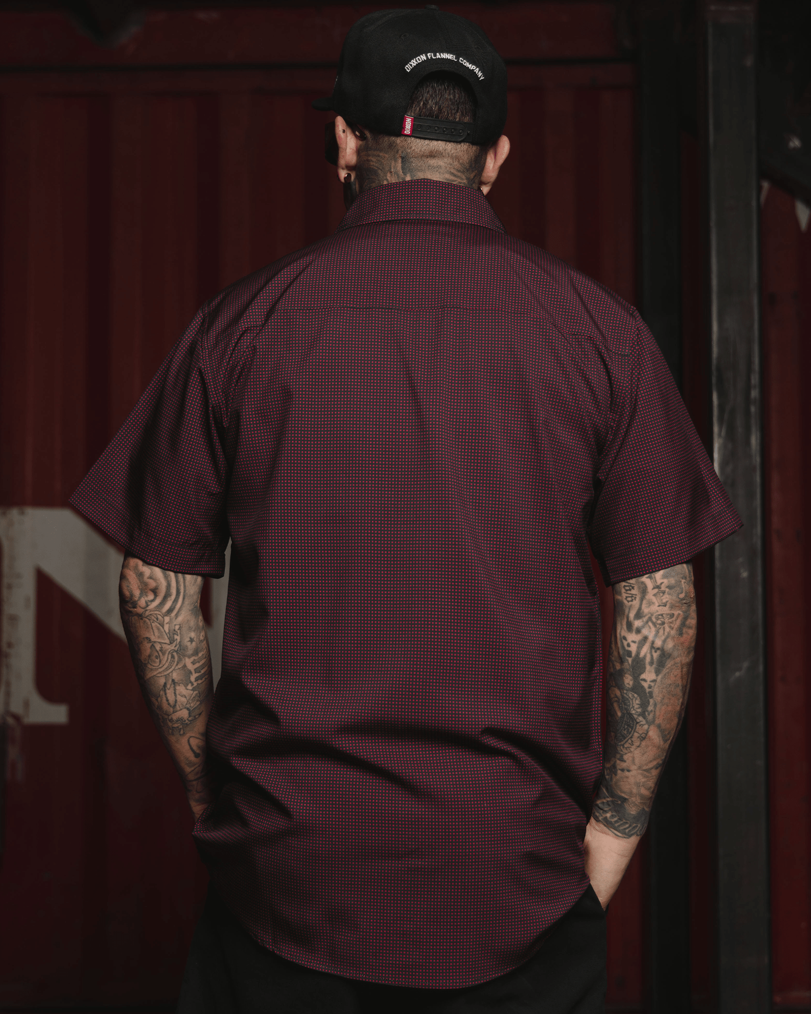 Simple Mind Party Shirt - Black & Red - Dixxon Flannel Co.