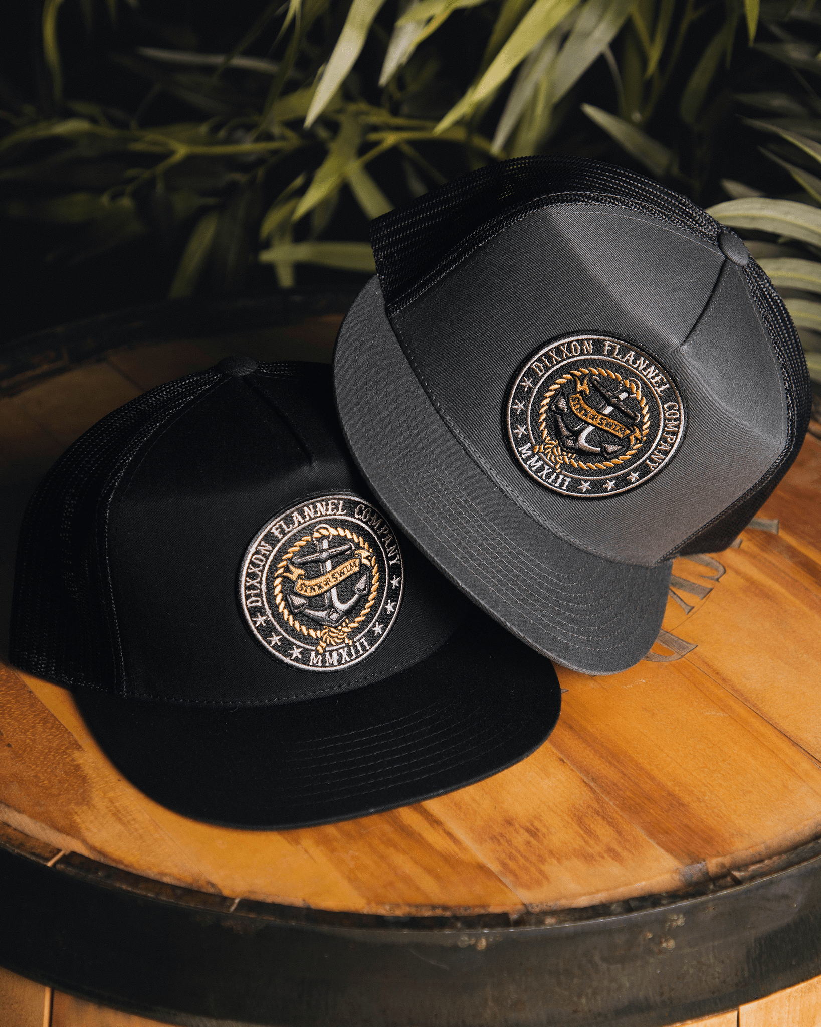 Sink or Swim Flat Bill Trucker Snapback - Dixxon Flannel Co.