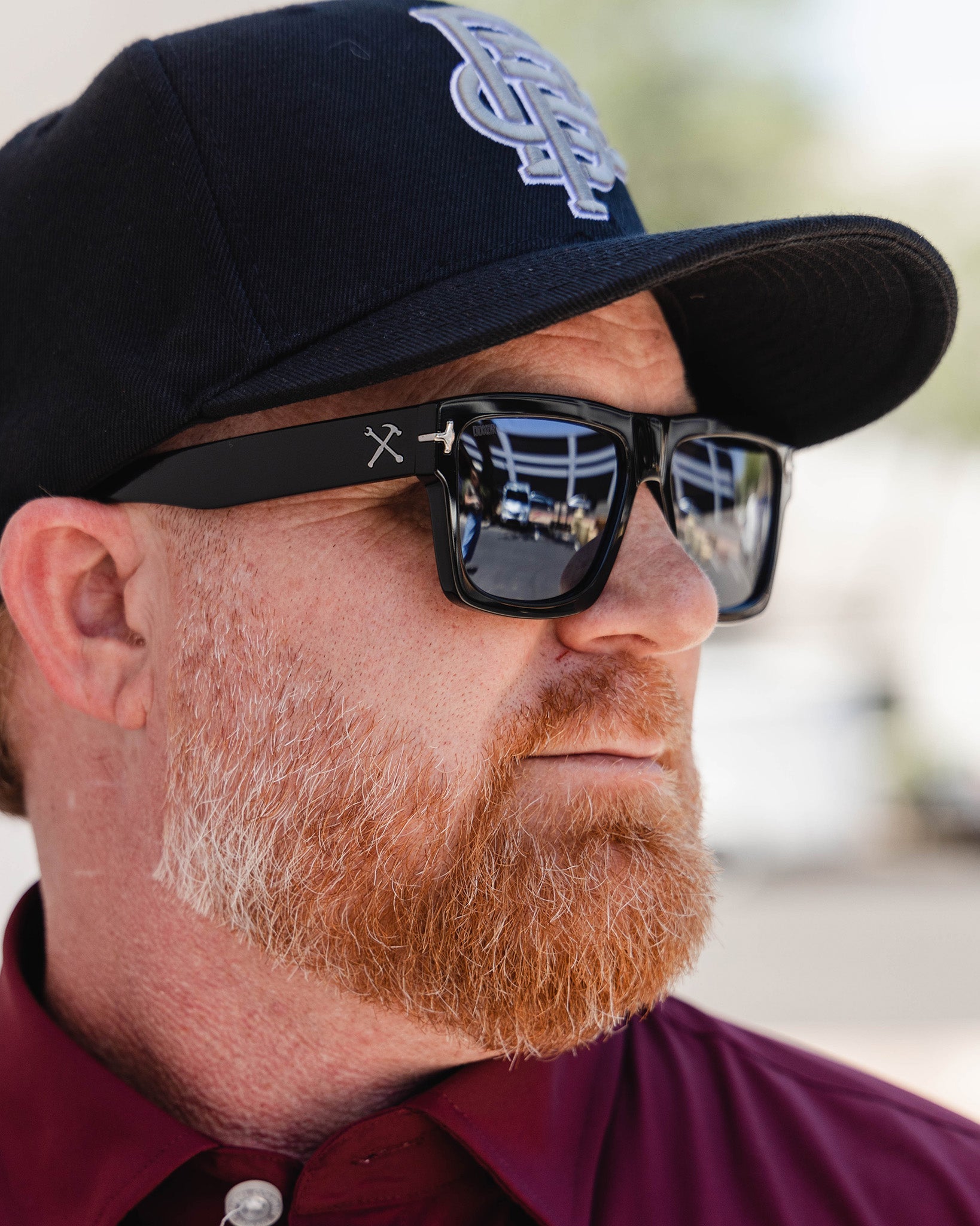 Sledge Sunglasses - Black & Chrome - Dixxon Flannel Co.