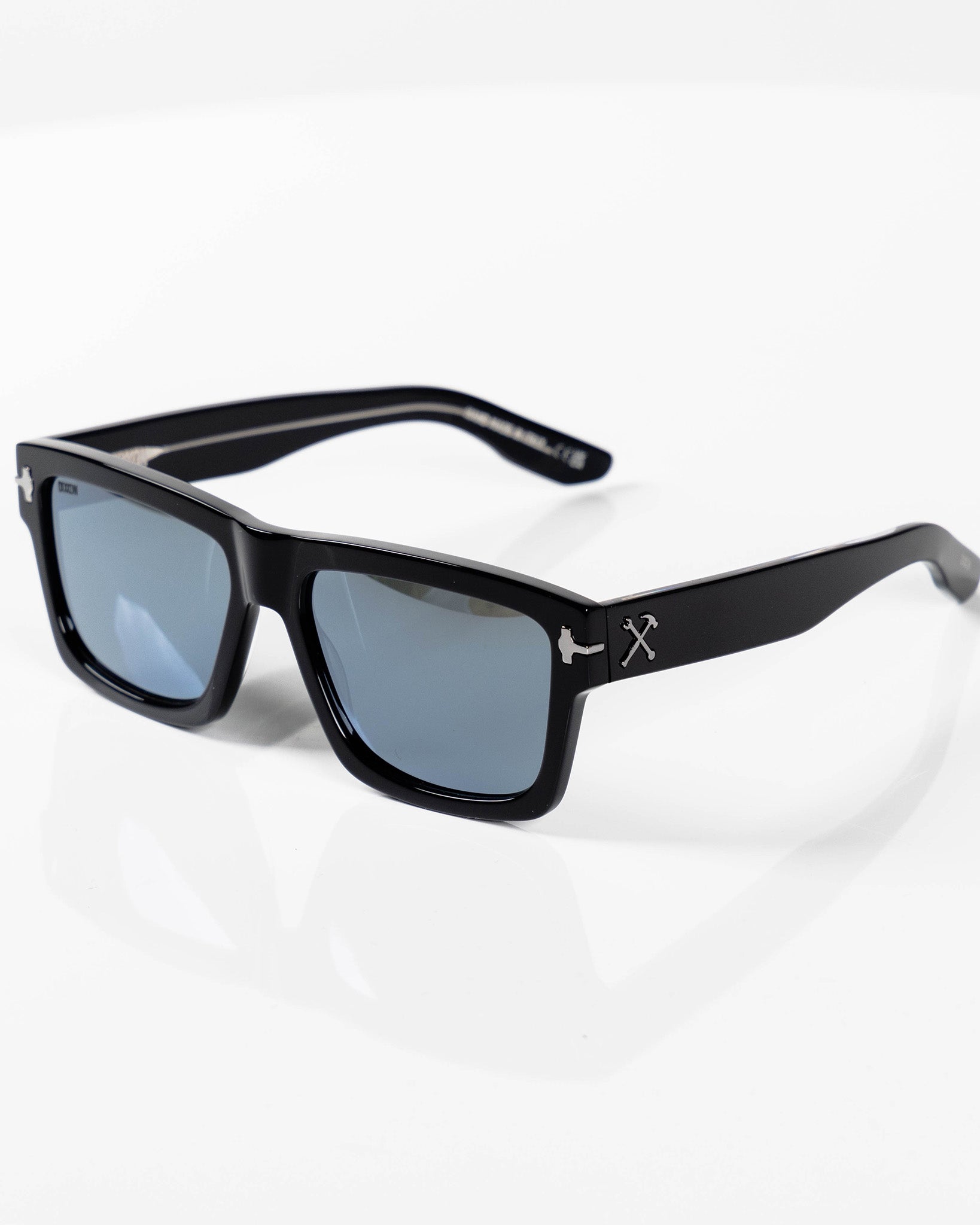 Sledge Sunglasses - Black & Chrome - Dixxon Flannel Co.