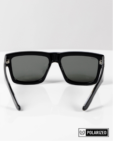 Sledge Sunglasses - Black & Chrome Polarized - Dixxon Flannel Co.