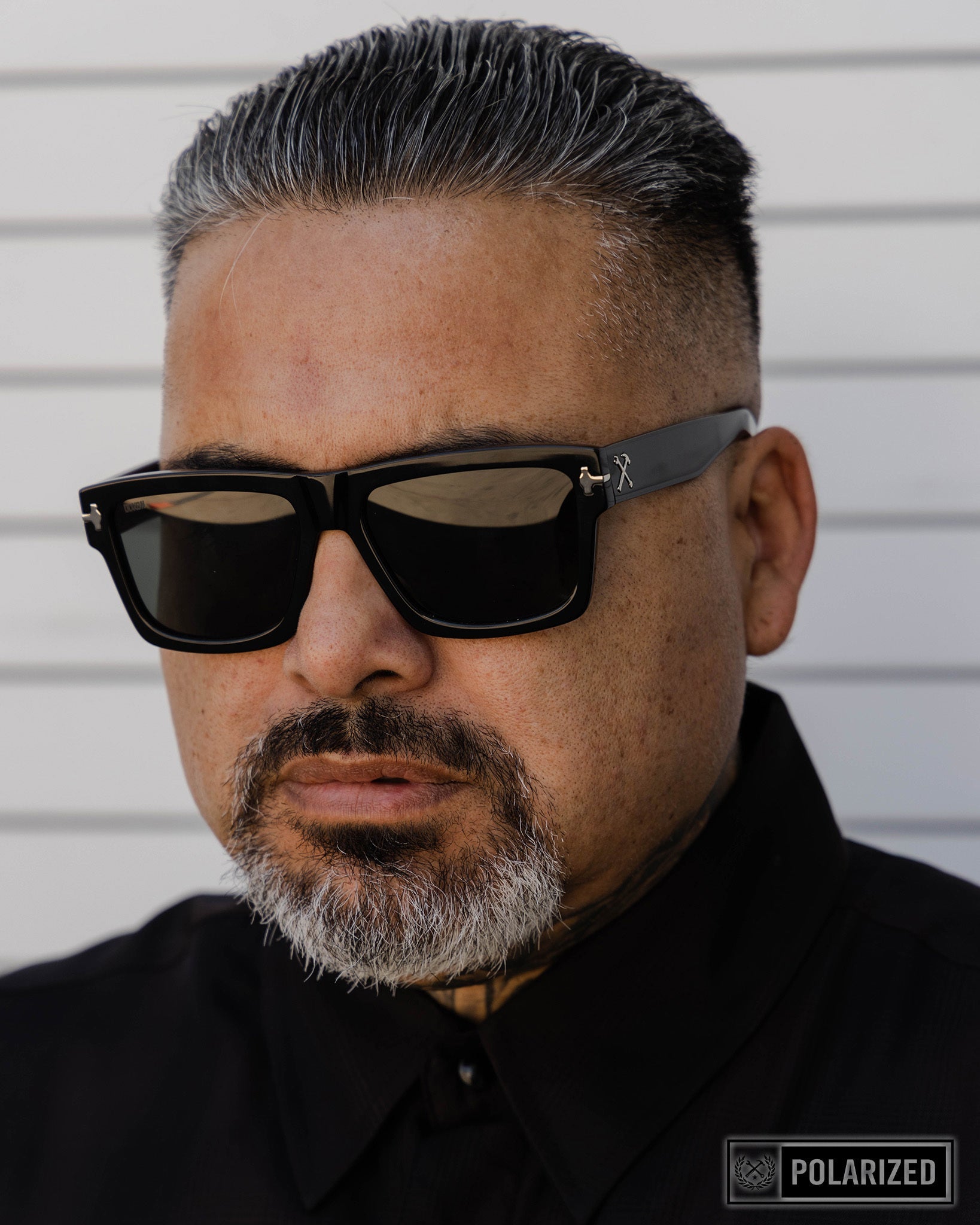 Sledge Sunglasses - Black & Grey Polarized - Dixxon Flannel Co.