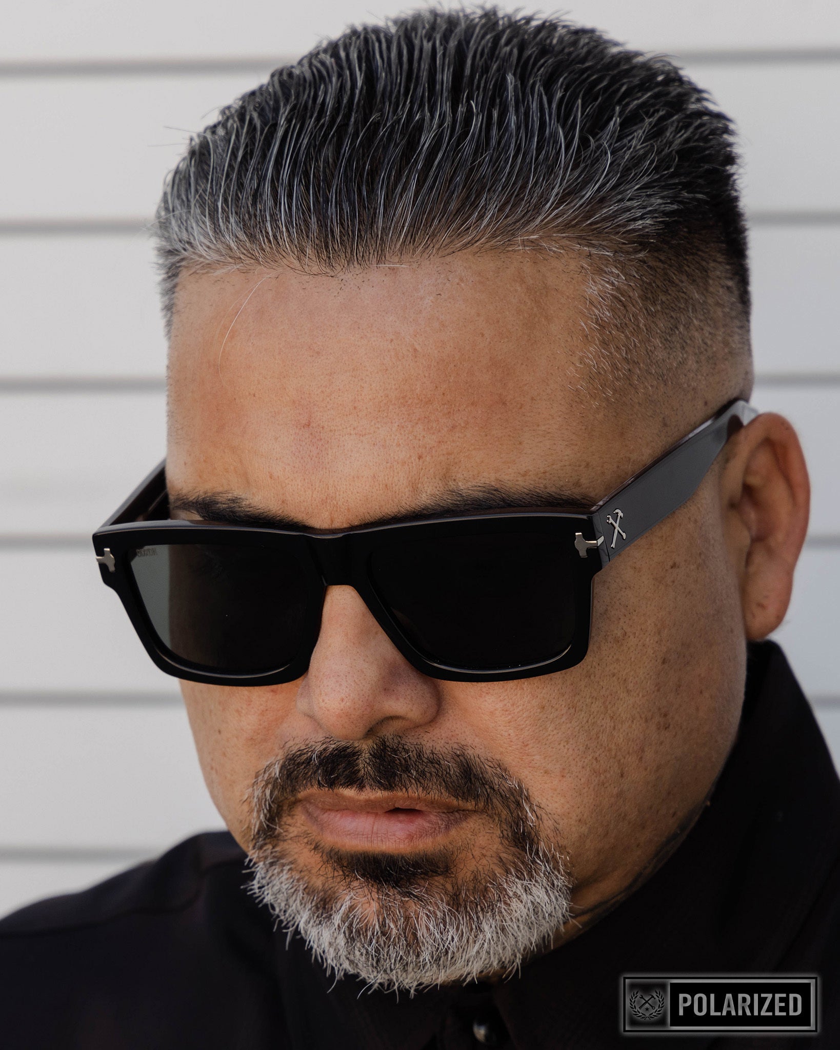 Sledge Sunglasses - Black & Grey Polarized - Dixxon Flannel Co.