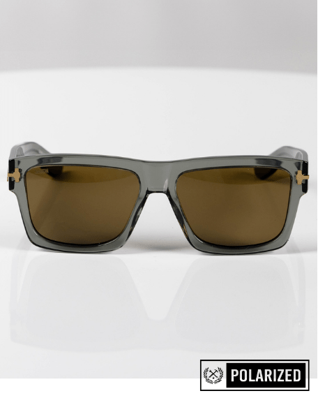 Sledge Sunglasses - Grey Smoke & Bronze Polarized - Dixxon Flannel Co.