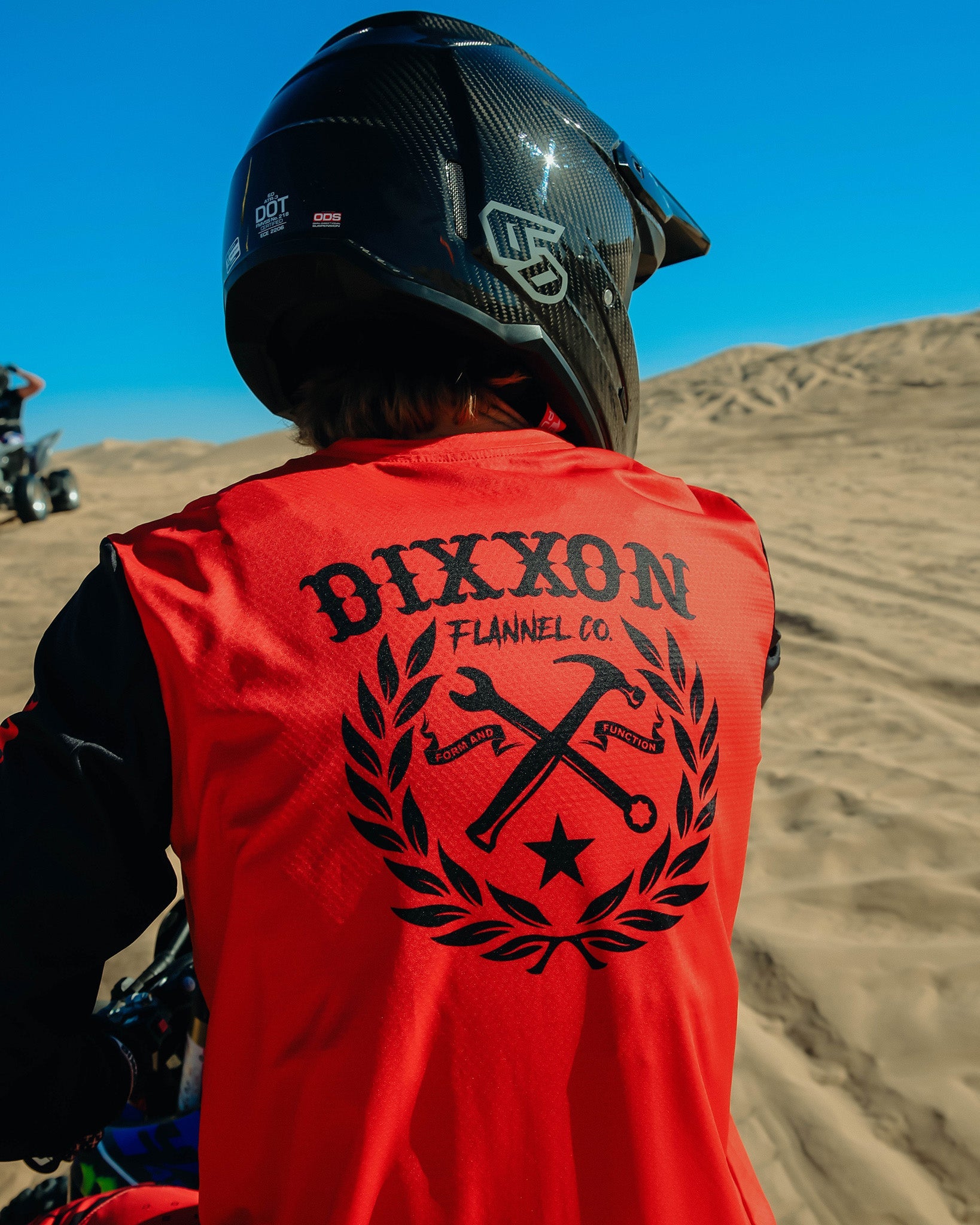 Slugger Offroad / MX Jersey - Black & Red - Dixxon Flannel Co.