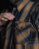 Smoked Oak Bamboo Long Sleeve - Dixxon Flannel Co.