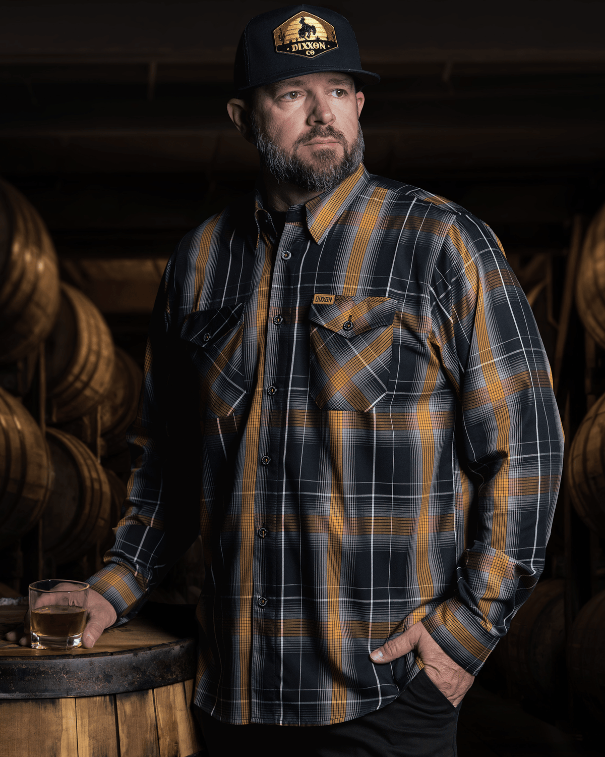 Smoked Oak Bamboo Long Sleeve - view 4