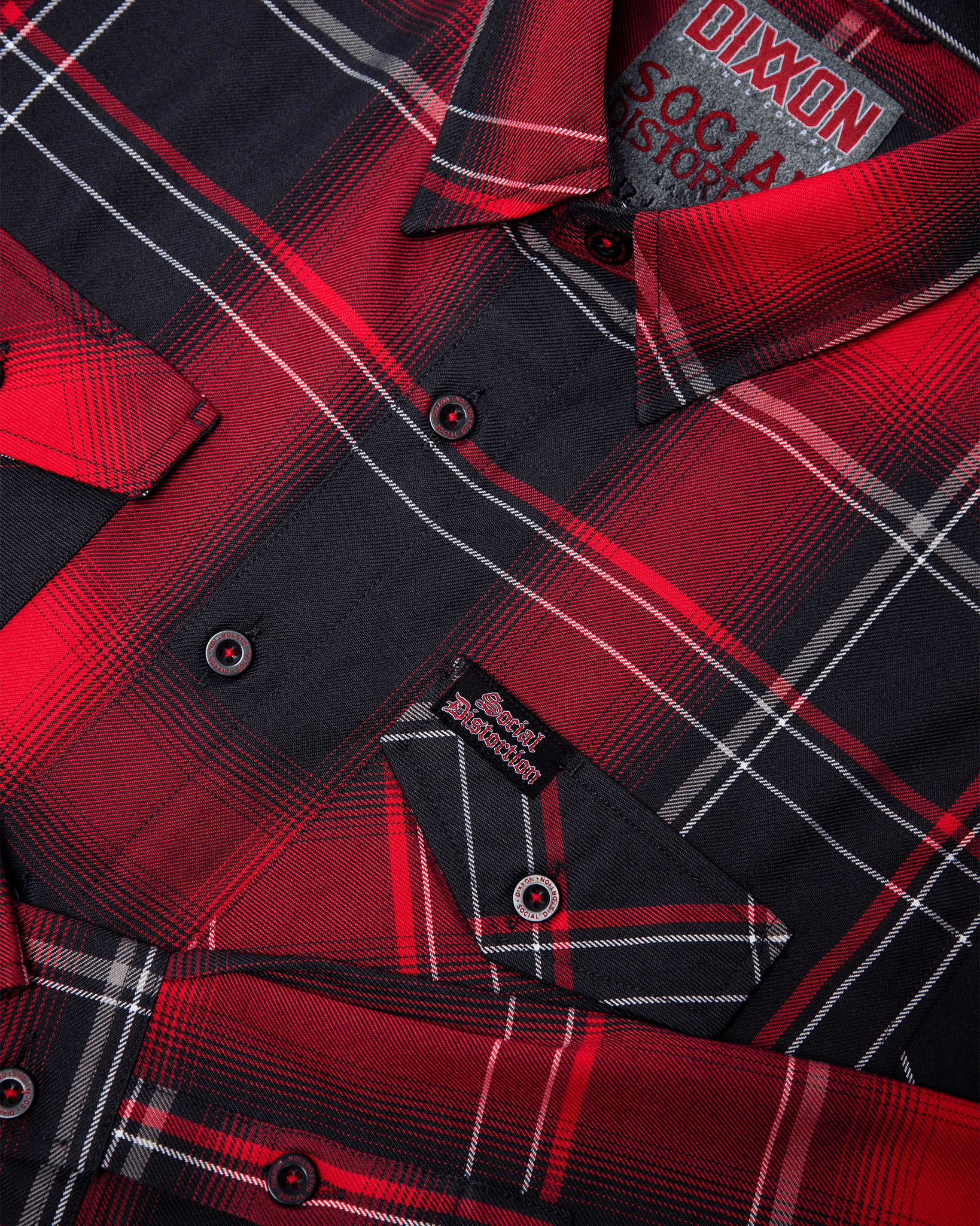 Social Distortion Prison Bound Flannel - Dixxon Flannel Co.