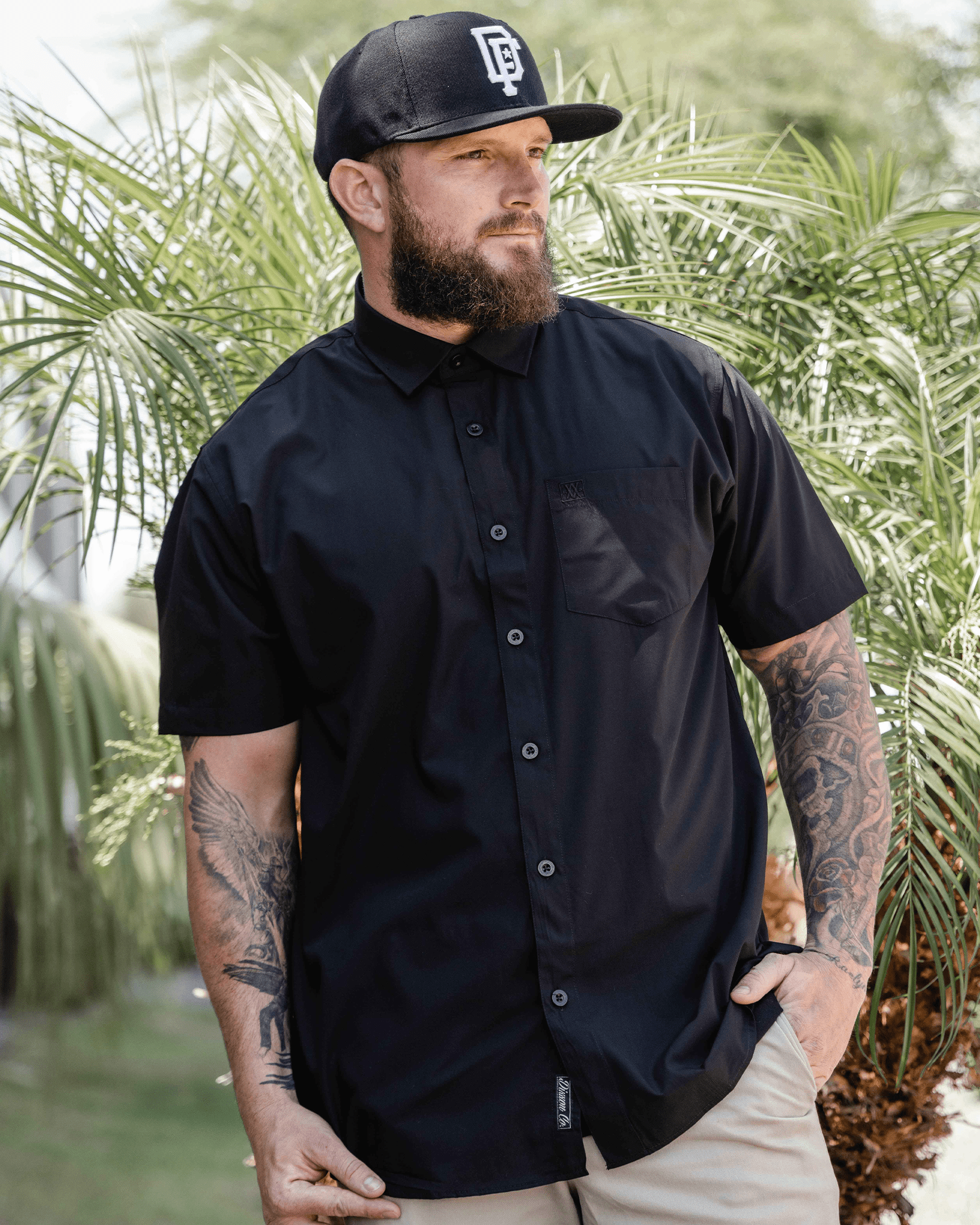 新品未使用 relax fit button down shirts XL Dixxon Black Bamboo Shirt 2.0: Shop Now