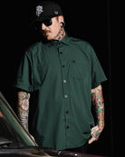 Solid Bamboo Short Sleeve 2.0 - Green - Dixxon Flannel Co.