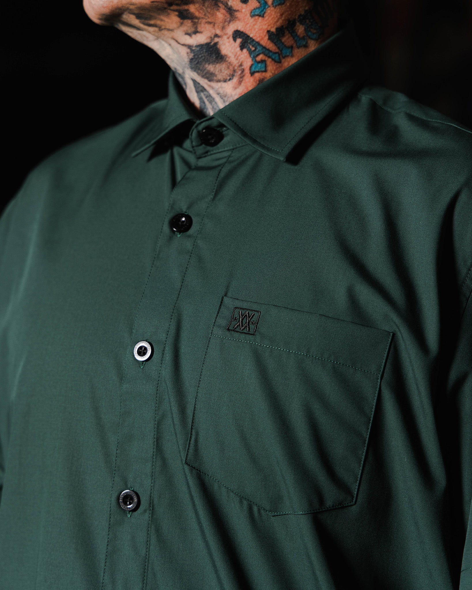 Solid Bamboo Short Sleeve 2.0 - Green - Dixxon Flannel Co.