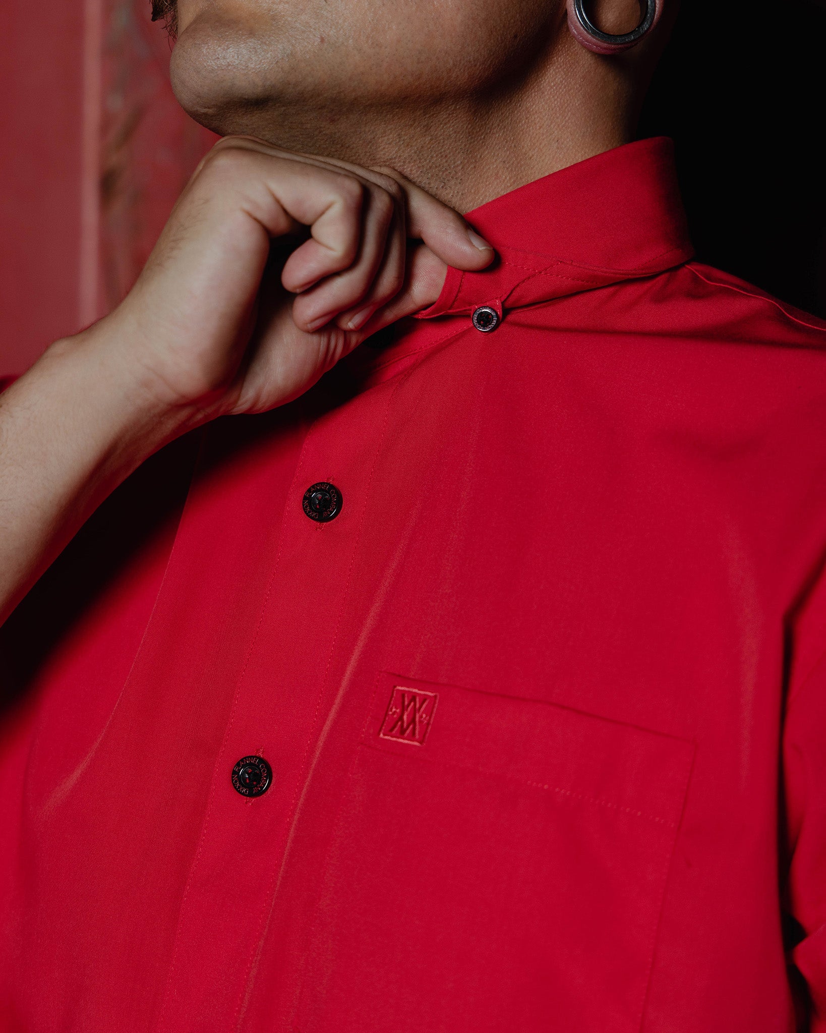 Solid Bamboo Short Sleeve 2.0 - Red - Dixxon Flannel Co.