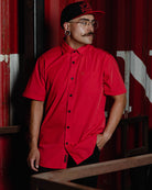 Solid Bamboo Short Sleeve 2.0 - Red - Dixxon Flannel Co.
