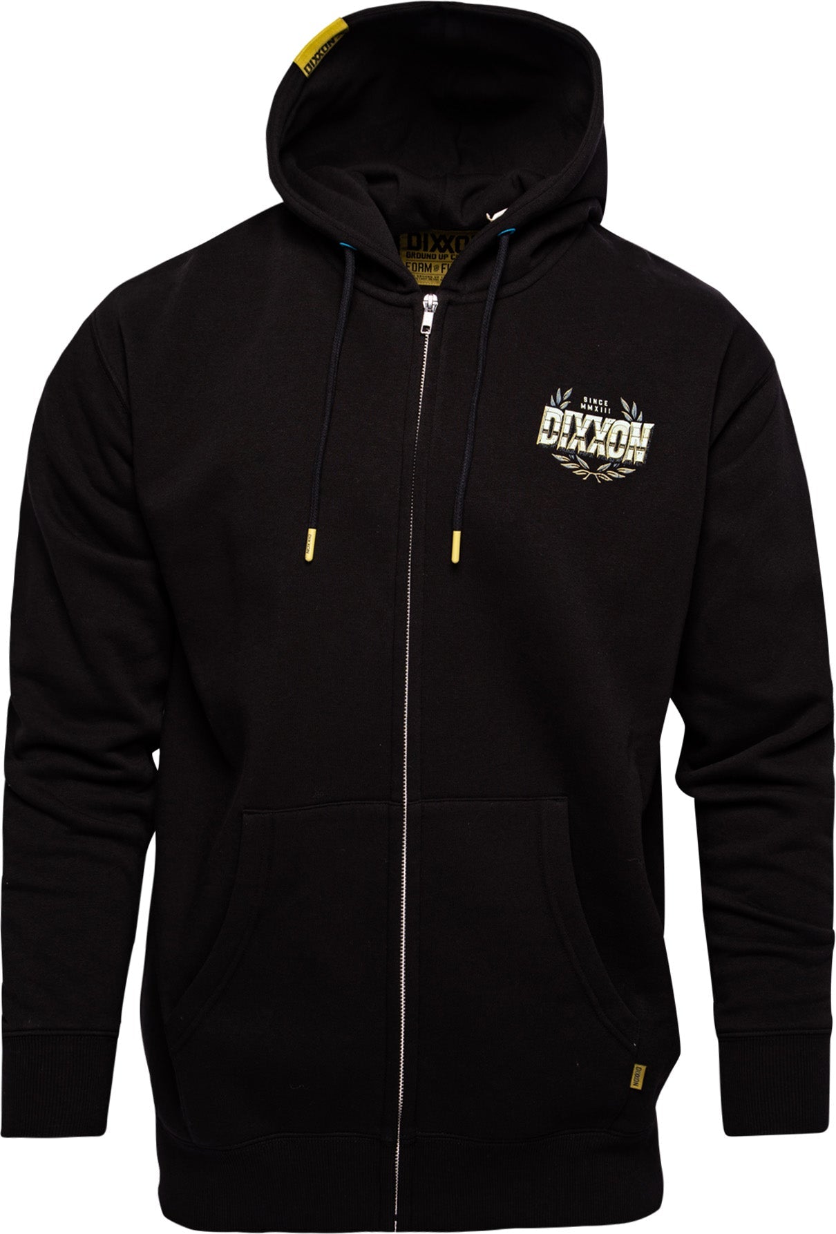 Epicenter Zip Up Hoodie - Black | Dixxon Flannel Co.