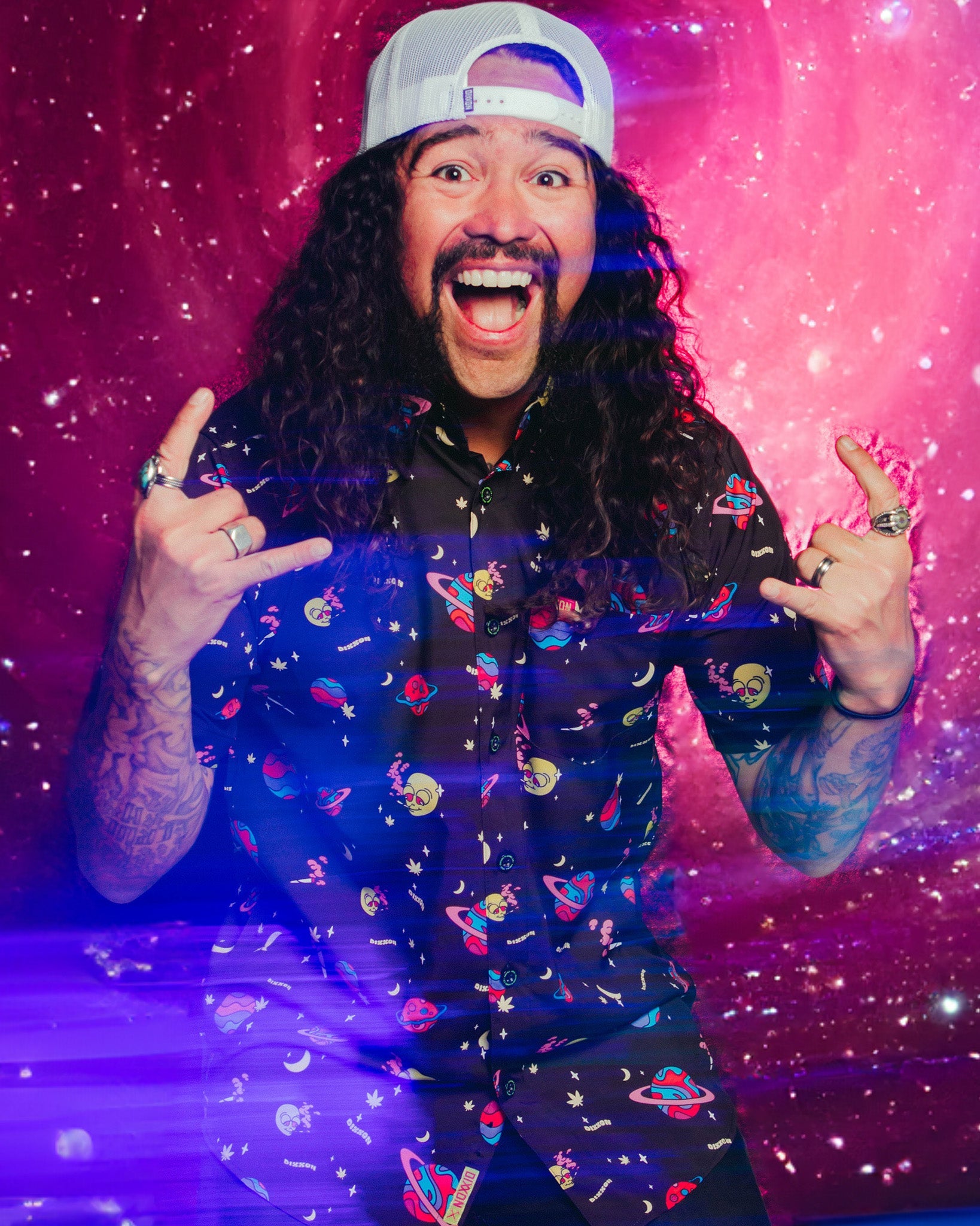 Space Joint Short Sleeve: Dixxon's Stylish Party Shirt