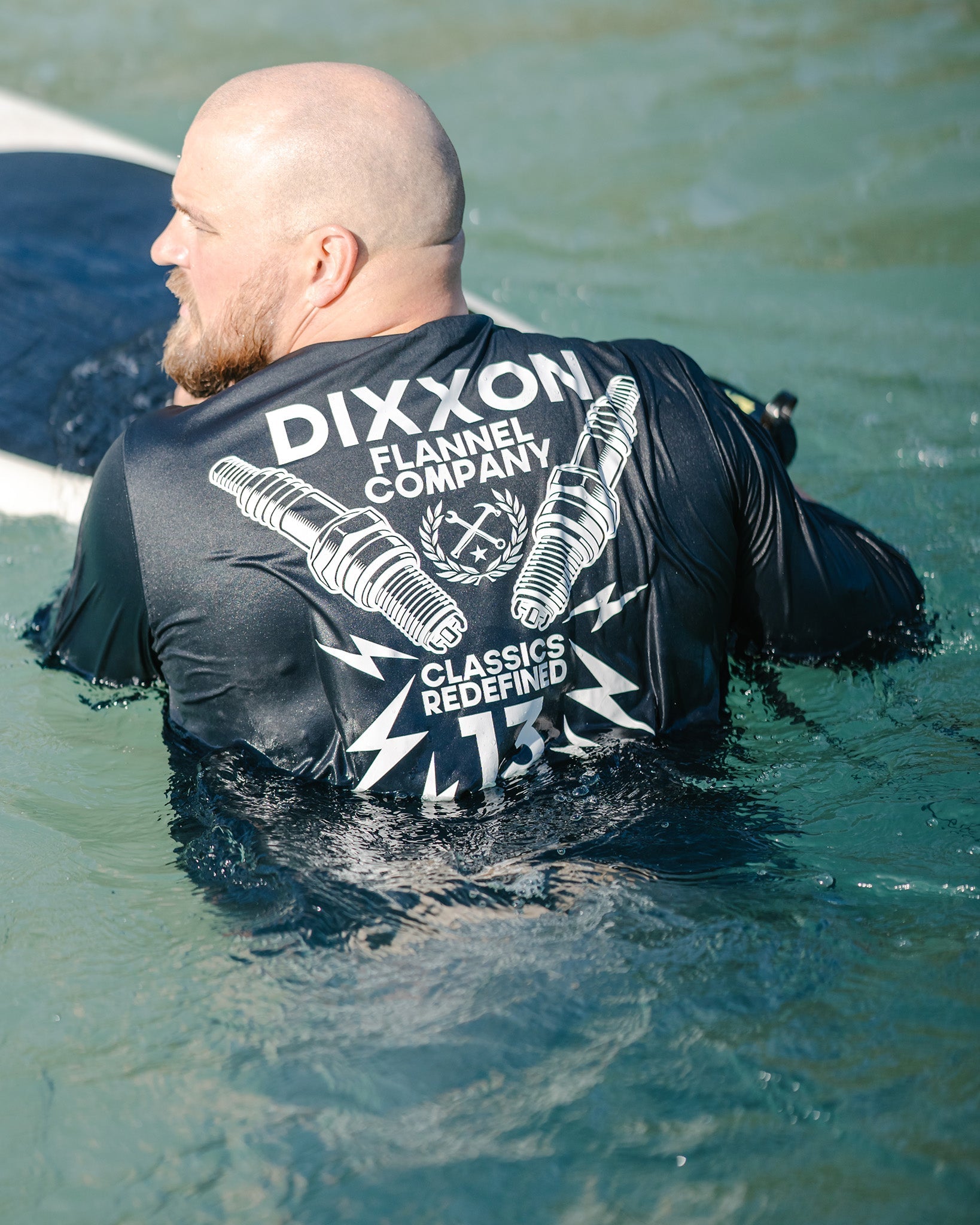 Sparky UV Long Sleeve T-Shirt - Black - Dixxon Flannel Co.