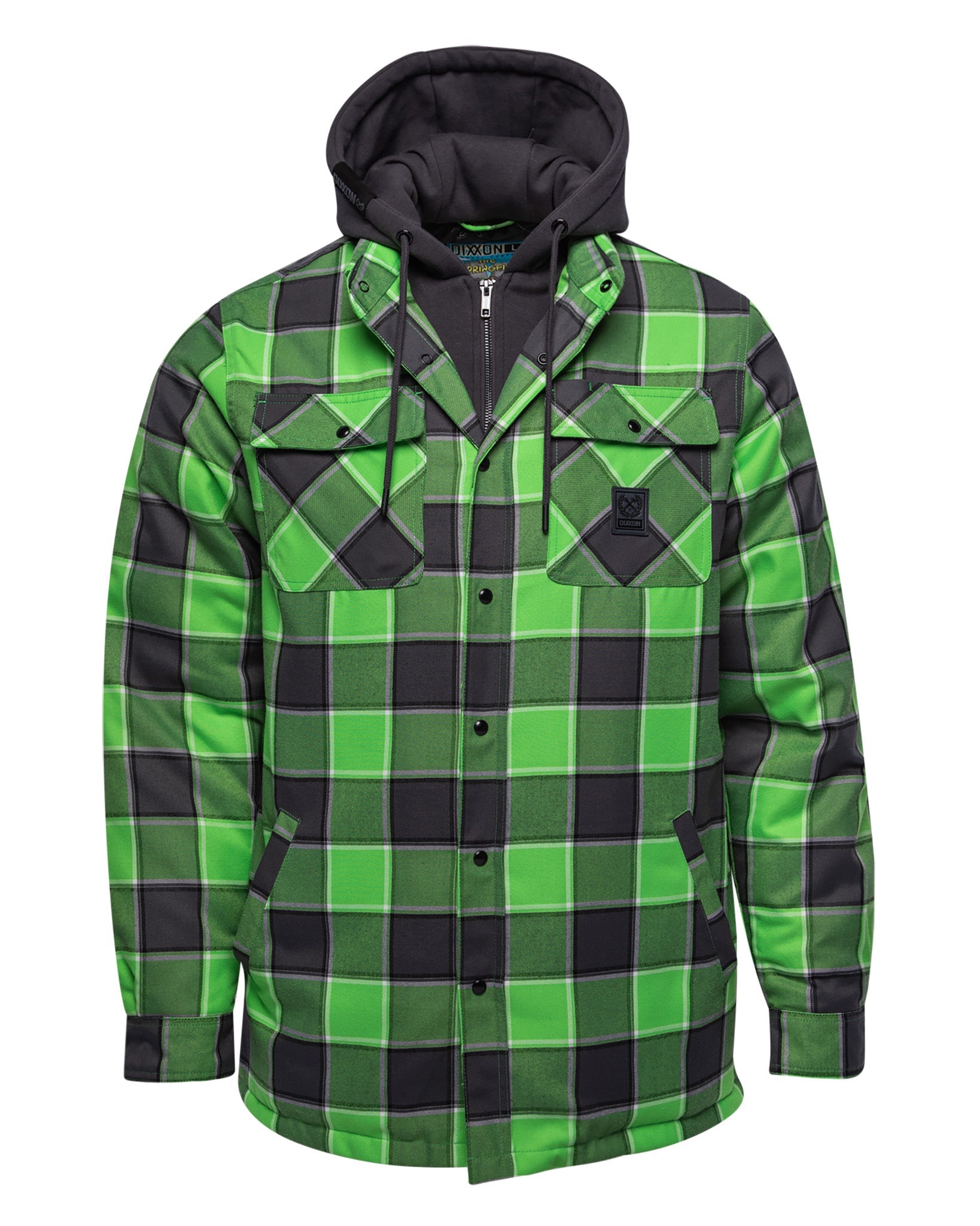 Springfield Hooded Flannel Jacket - Dixxon Flannel Co.