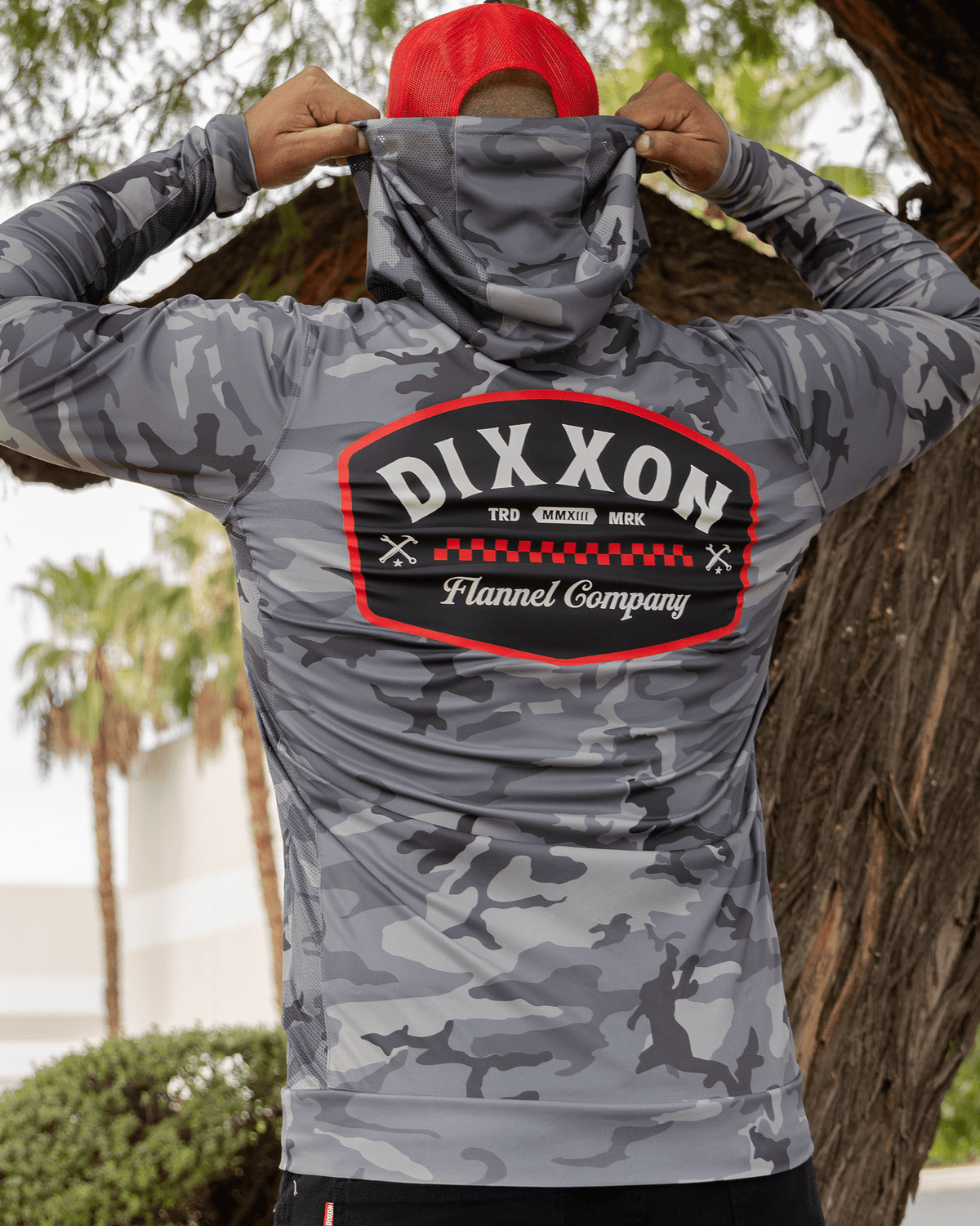 Staple UV Pullover Hoodie - Black Camo - Dixxon Flannel Co. view 1