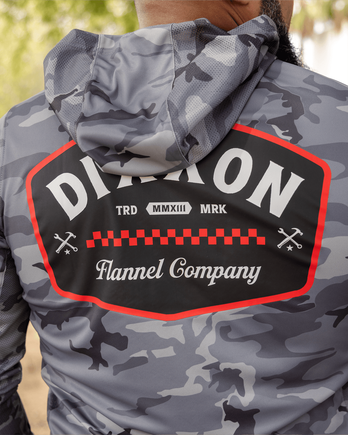 Staple UV Pullover Hoodie - Black Camo - Dixxon Flannel Co. view 3