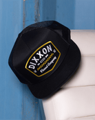 Station Flat Bill Trucker Snapback - Black & Yellow - Dixxon Flannel Co.