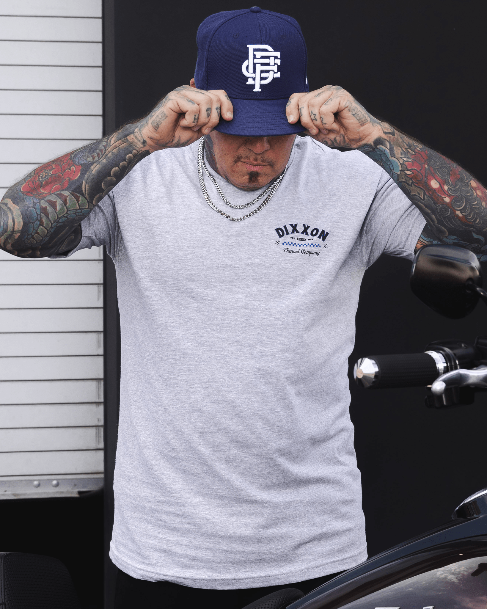Station T-Shirt - Heather Gray - Dixxon Flannel Co. view 2