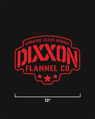 Stencil 12" Die Cut Sticker - Dixxon Flannel Co.