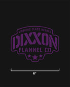 Stencil 6" Die Cut Sticker - Dixxon Flannel Co.
