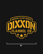 Stencil 6" Die Cut Sticker - Dixxon Flannel Co.