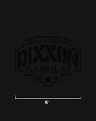 Stencil 6" Die Cut Sticker - Dixxon Flannel Co.