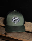 Stencil Logo Curved Bill Trucker Snapback - Dixxon Flannel Co.