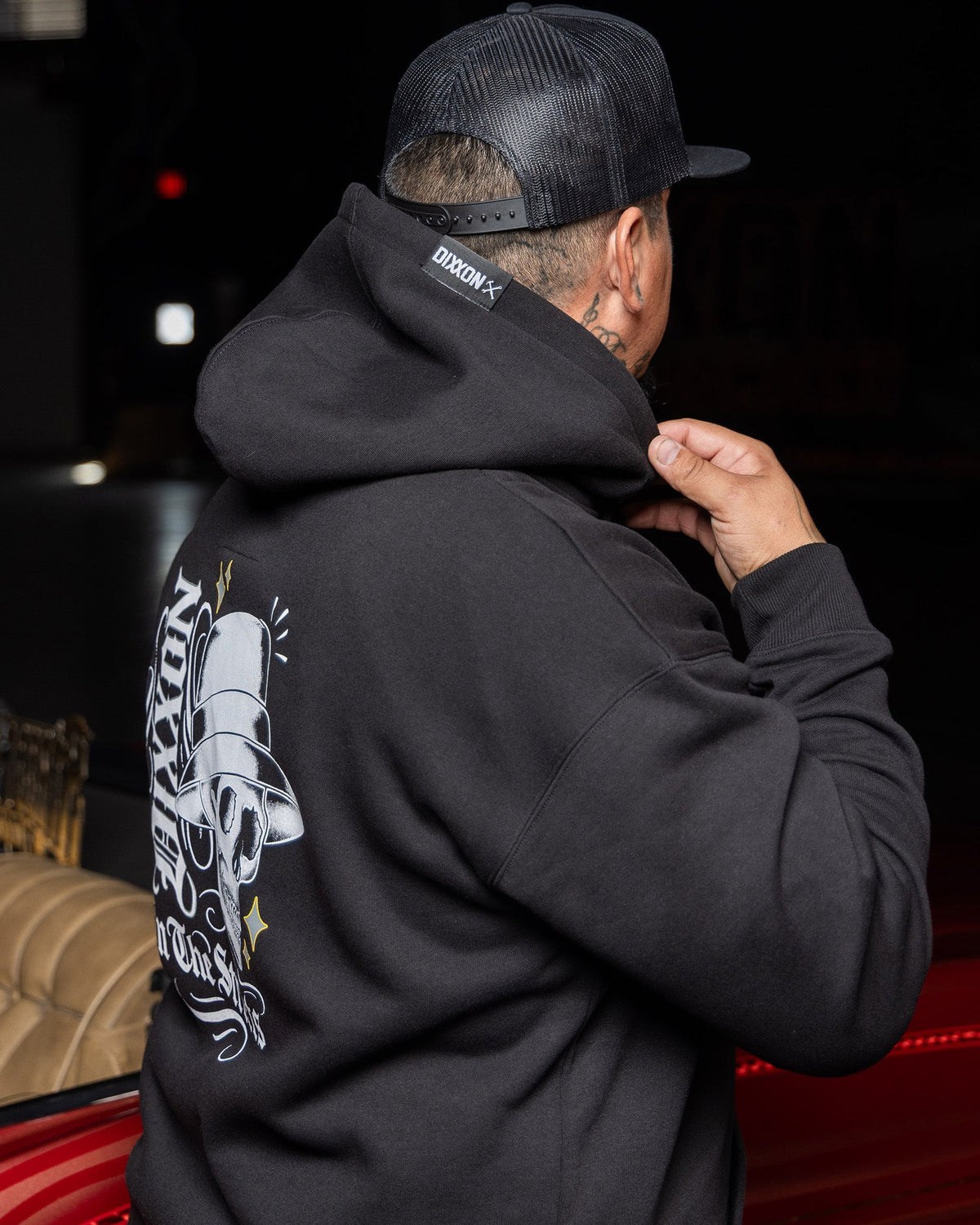 Streets Pullover Hoodie - Black - view 4