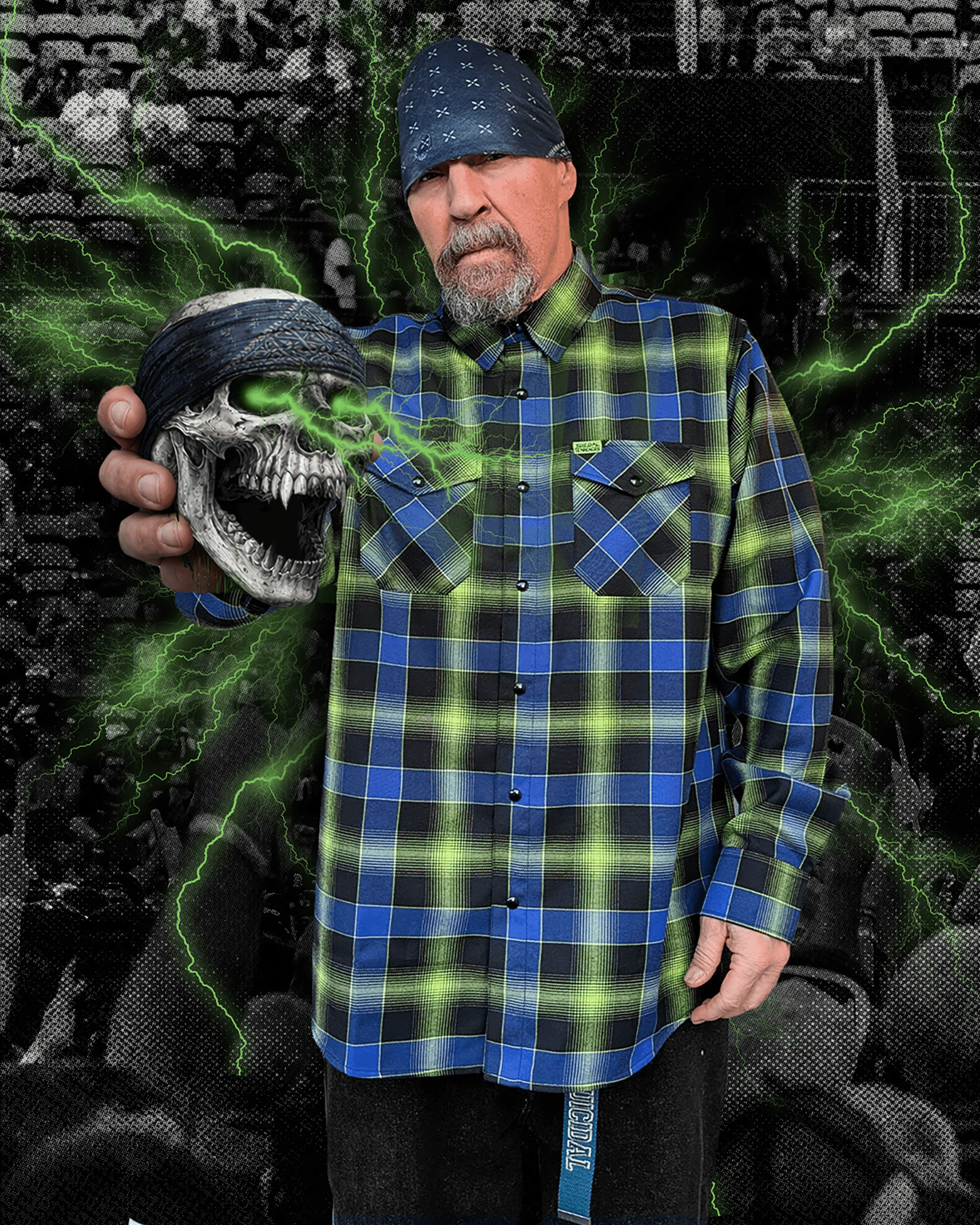 Suicidal Tendencies Adrenaline Addict Flannel - Dixxon Flannel Co.