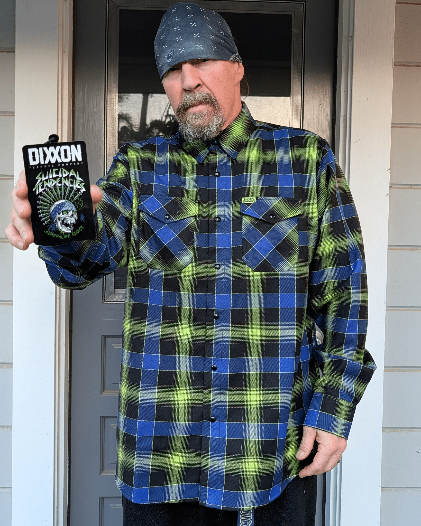 Suicidal Tendencies Adrenaline Addict Flannel - Dixxon Flannel Co.