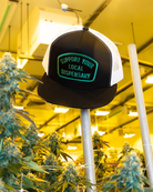 Support Your Local Dispensary Flat Bill Trucker Snapback - Dixxon Flannel Co.