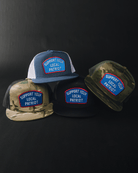 Support Your Local Patriot Flat Bill Trucker Snapback - Dixxon Flannel Co.