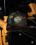 Tactical Stripes Curved Bill Trucker Snapback - Dixxon Flannel Co.