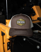 Tactical Stripes Curved Bill Trucker Snapback - Dixxon Flannel Co.