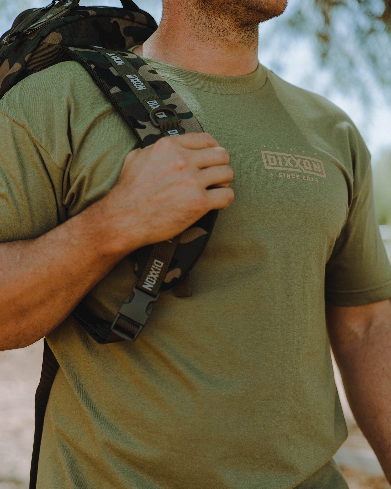 Tan Classics T-Shirt - O.D. Green - Dixxon Flannel Co.