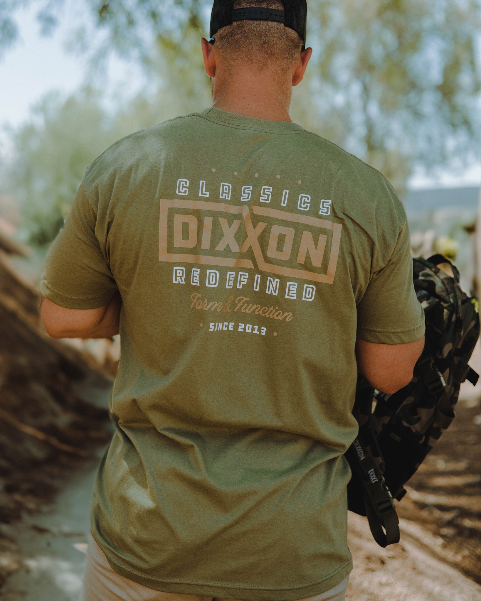 Tan Classics T-Shirt - O.D. Green - Dixxon Flannel Co.