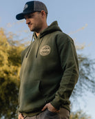 Tan Corpo Pullover Hoodie - O.D. Green - Dixxon Flannel Co.