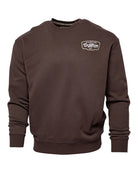 Tan & White Zapped Crewneck Sweatshirt - Brown - Dixxon Flannel Co.