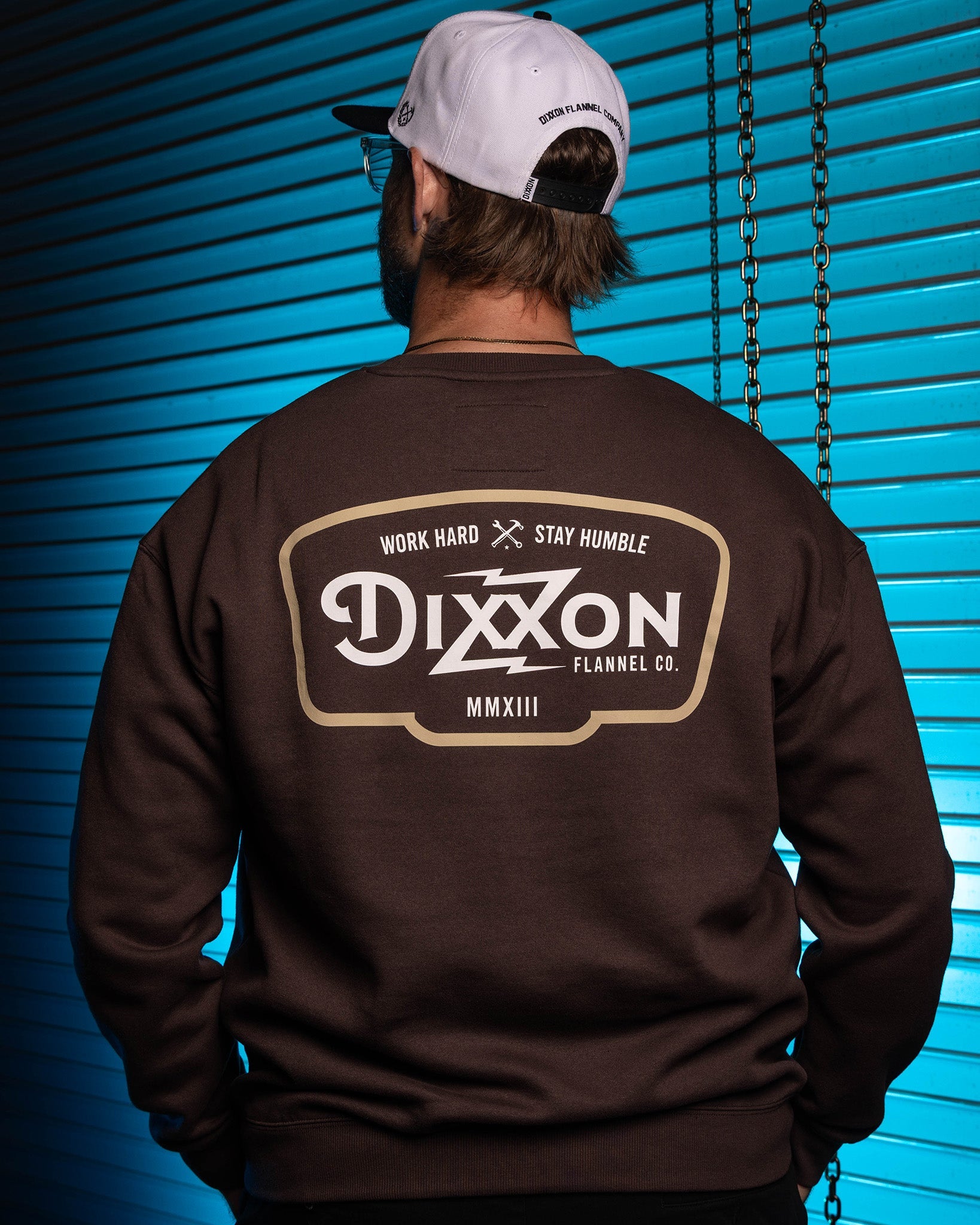 Dixxon Tan Zapped Crewneck Sweatshirt - Shop Now