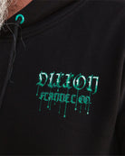 Teal Staking Claim Pullover Hoodie - Black - Dixxon Flannel Co.