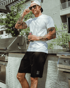 Terry Cut Off Shorts - Black - Dixxon Flannel Co.