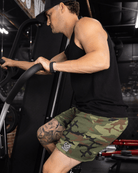 Terry Shorts 2.0 - Green Camo - Dixxon Flannel Co.