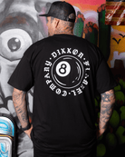 The 8 T-Shirt   - Black - Dixxon Flannel Co.