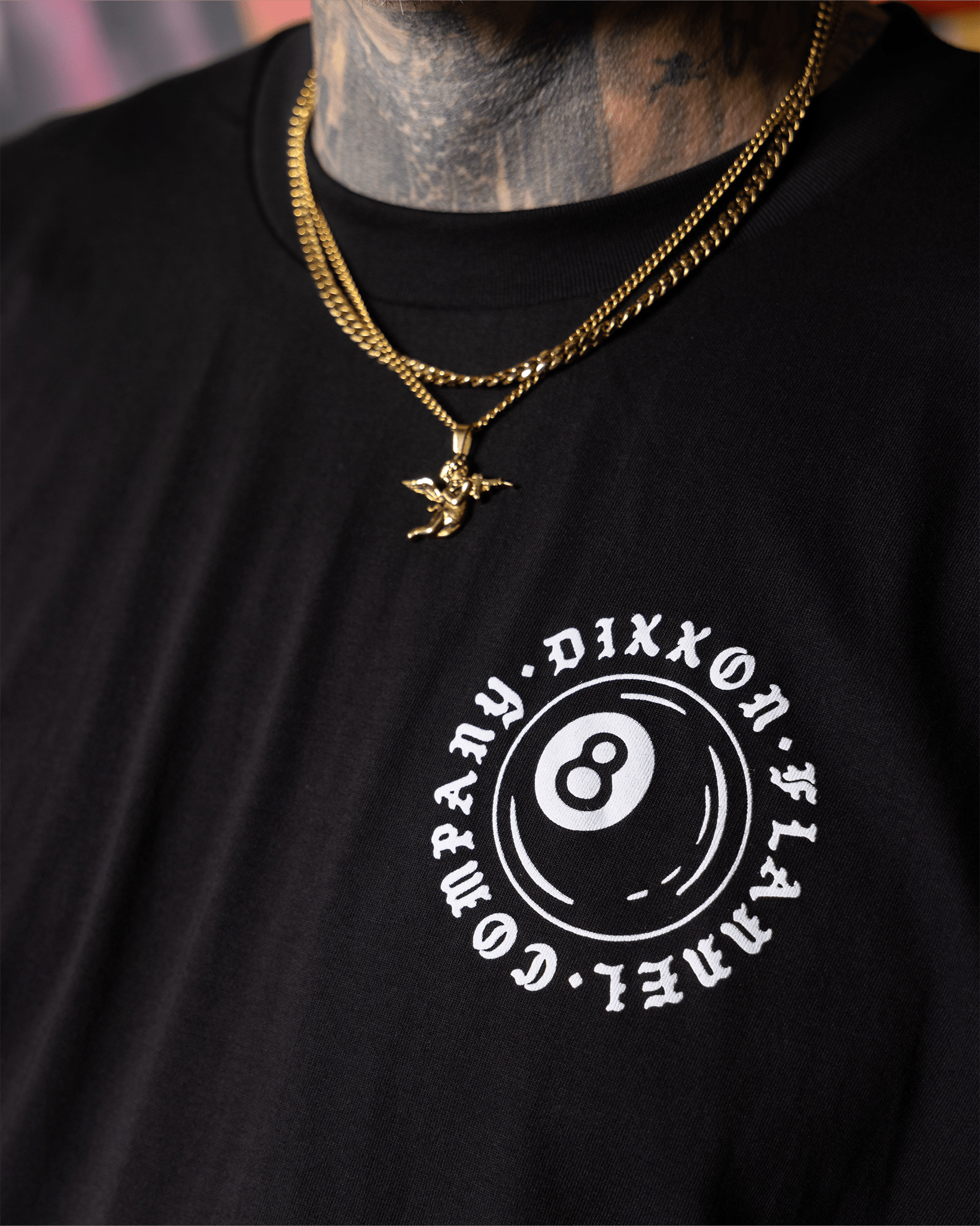 The 8 T-Shirt   - Black - Dixxon Flannel Co.